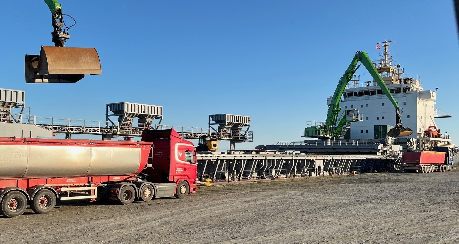 Tømning af Skib 17.500 Tons