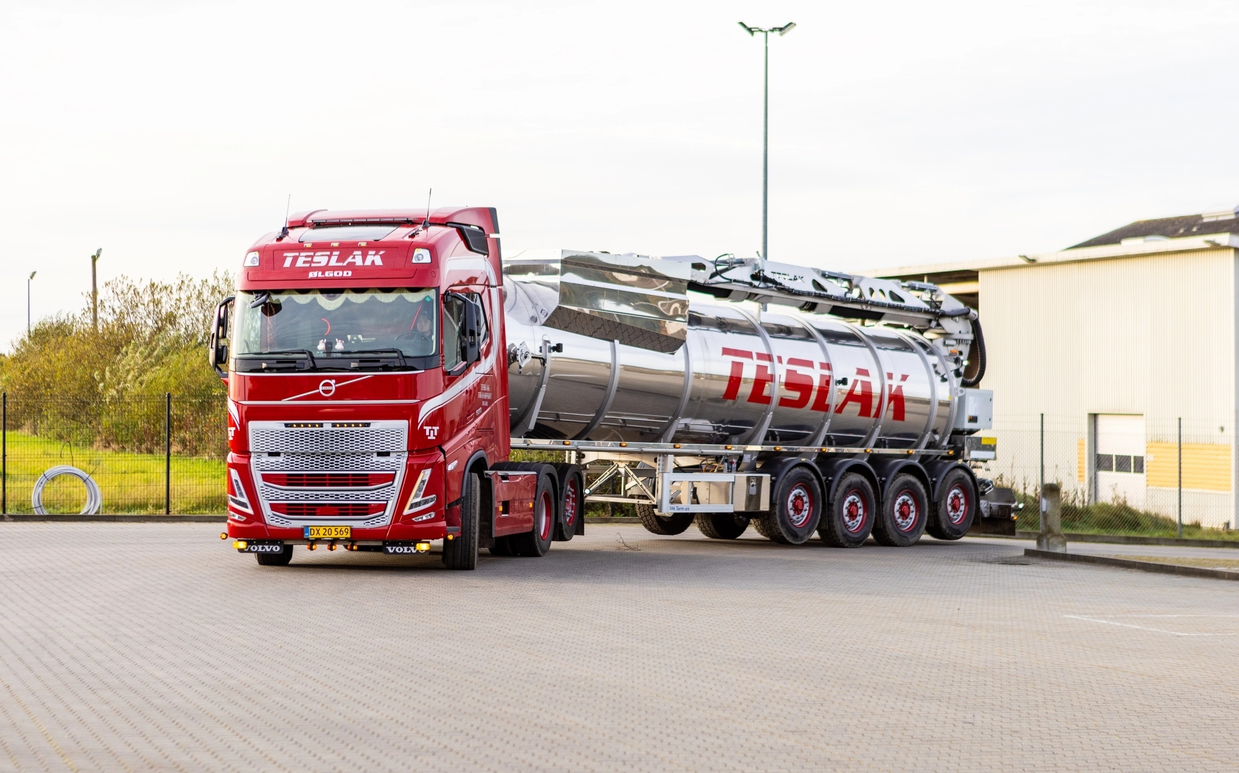 Teslak Transport transportfirma i Ølgod i og Varde